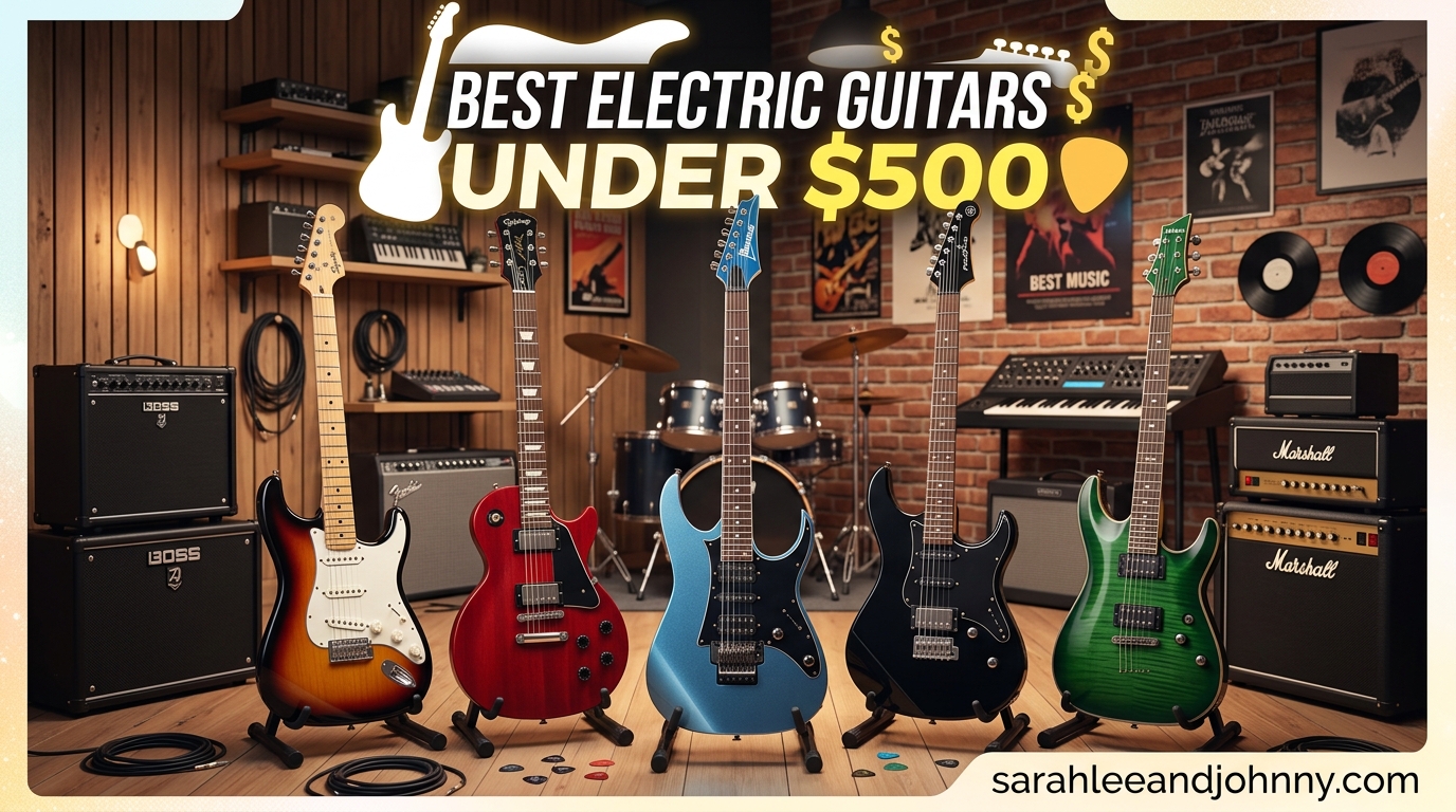 Best Electric Guitars Under $500 (