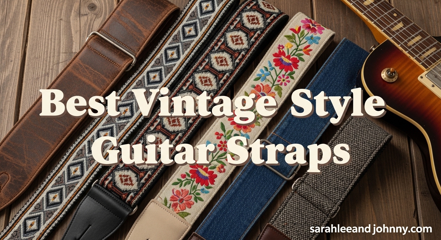 Best Vintage Style Guitar Straps