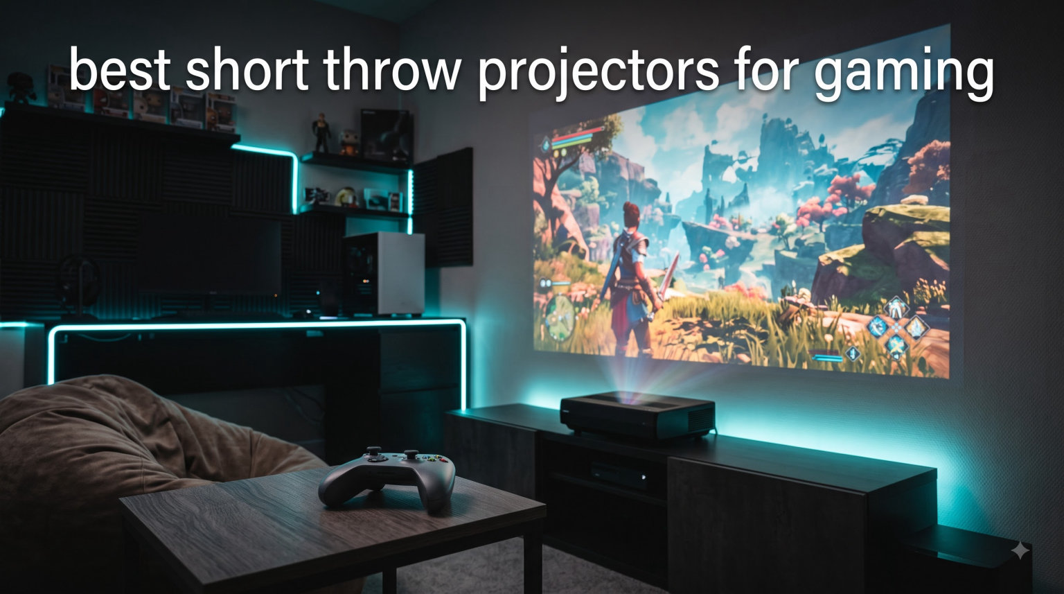 best short throw projectors for gaming