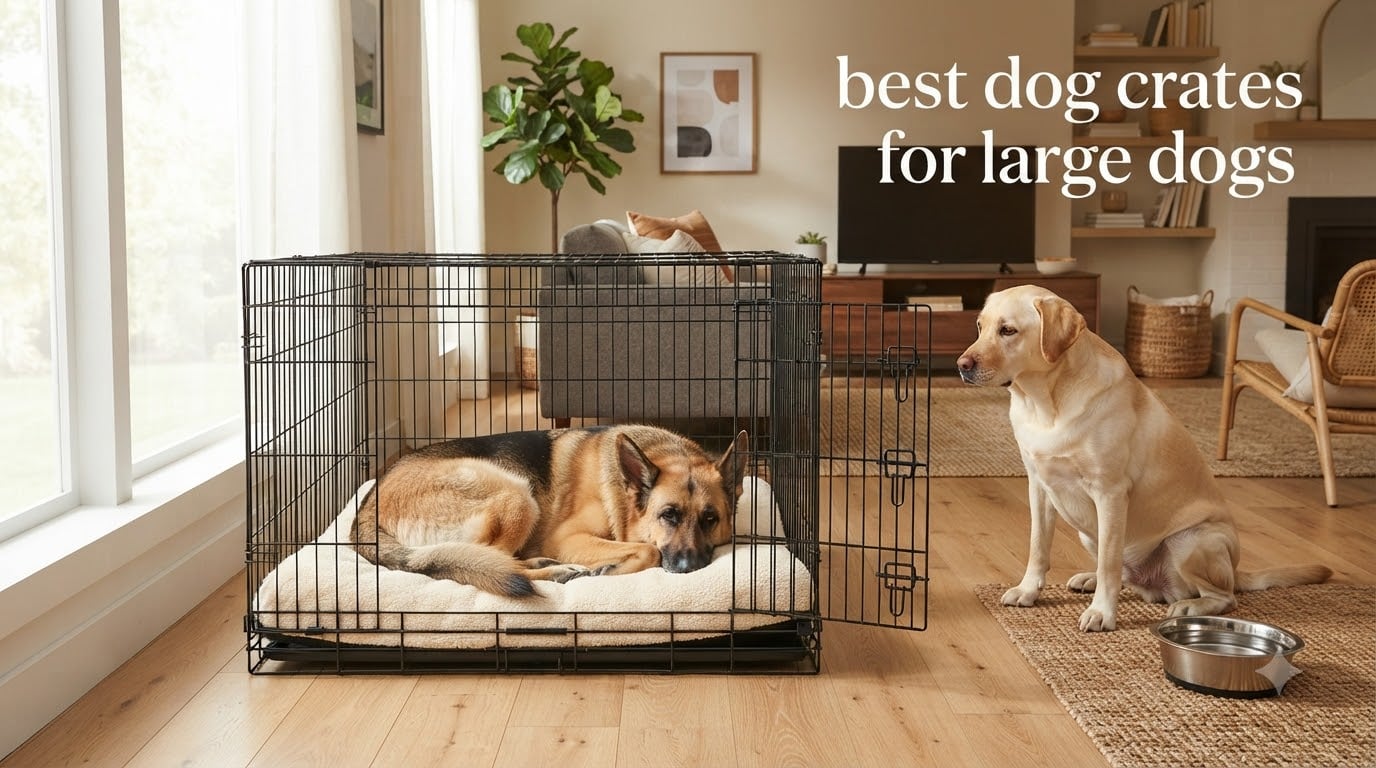 best dog crates for large dogs