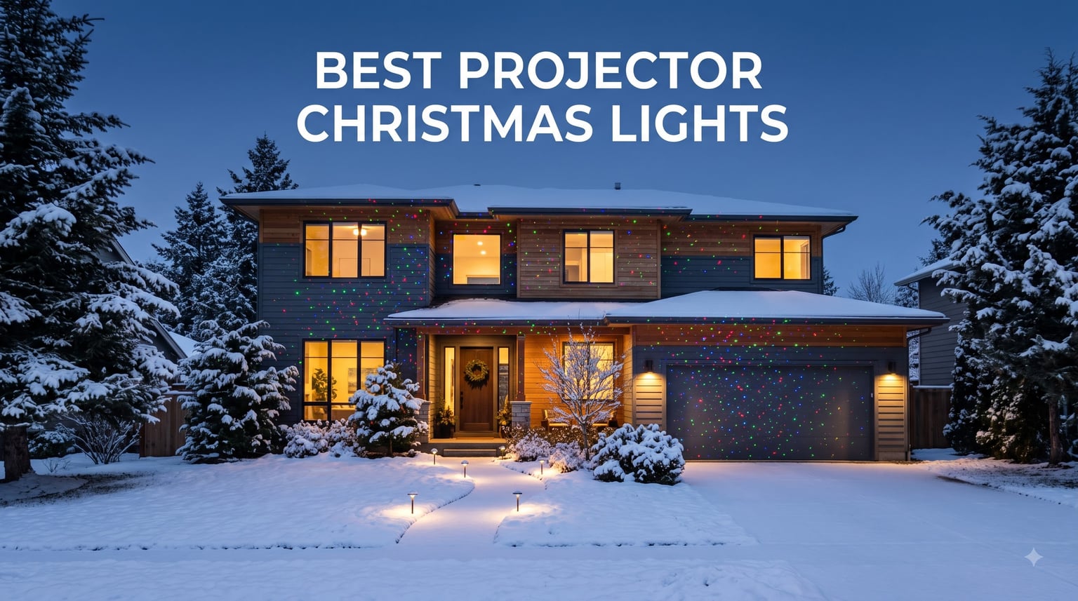 best projector christmas lights
