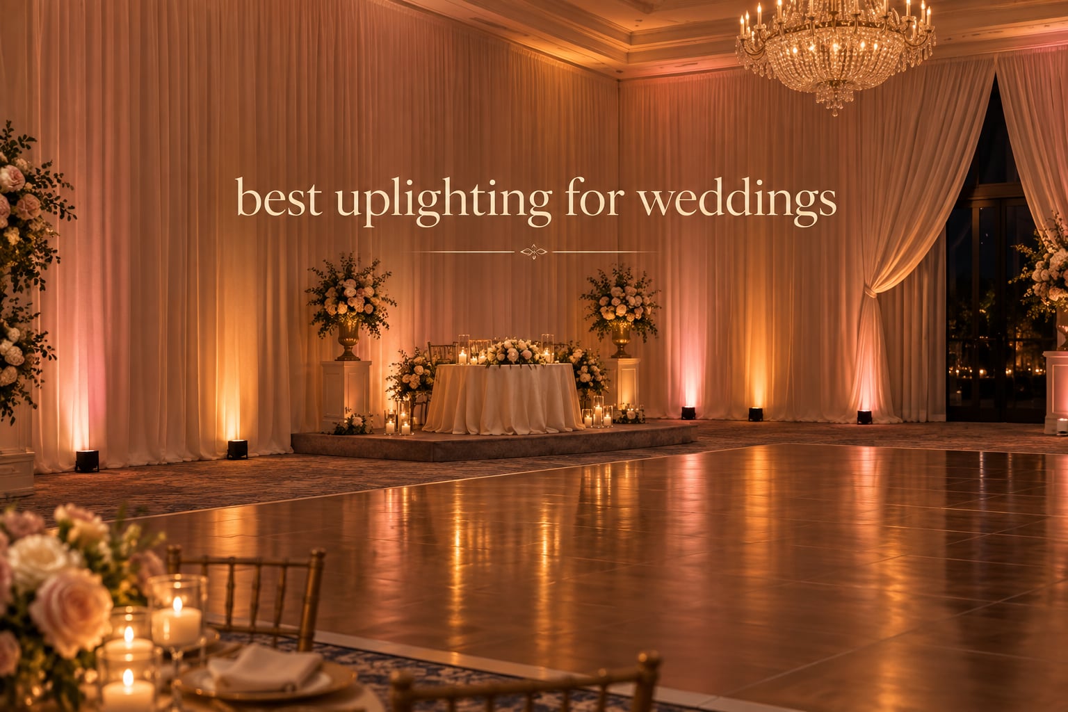 best uplighting for weddings