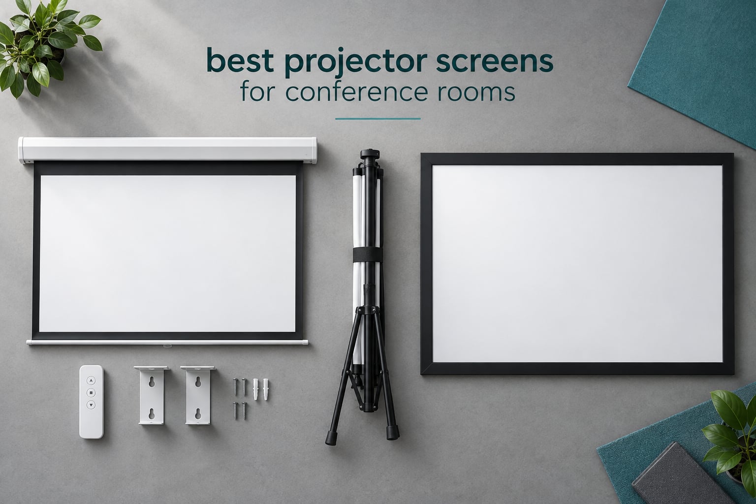best projector screens for conference rooms