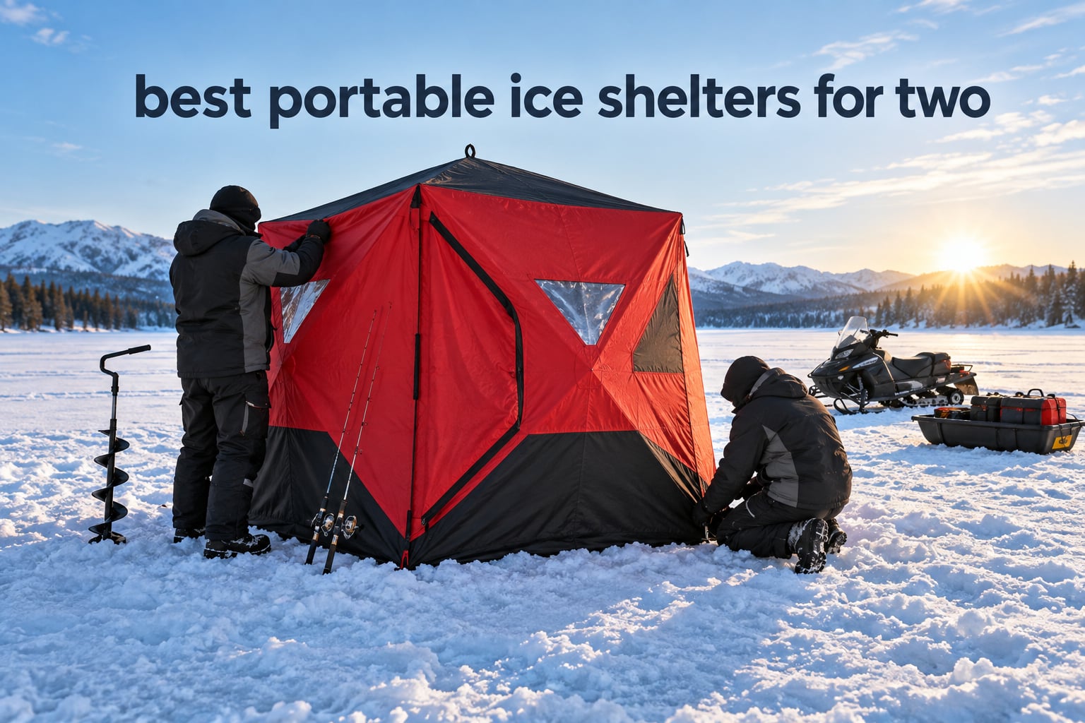 best portable ice shelters for two