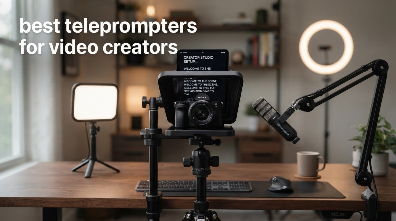 best teleprompters for video creators
