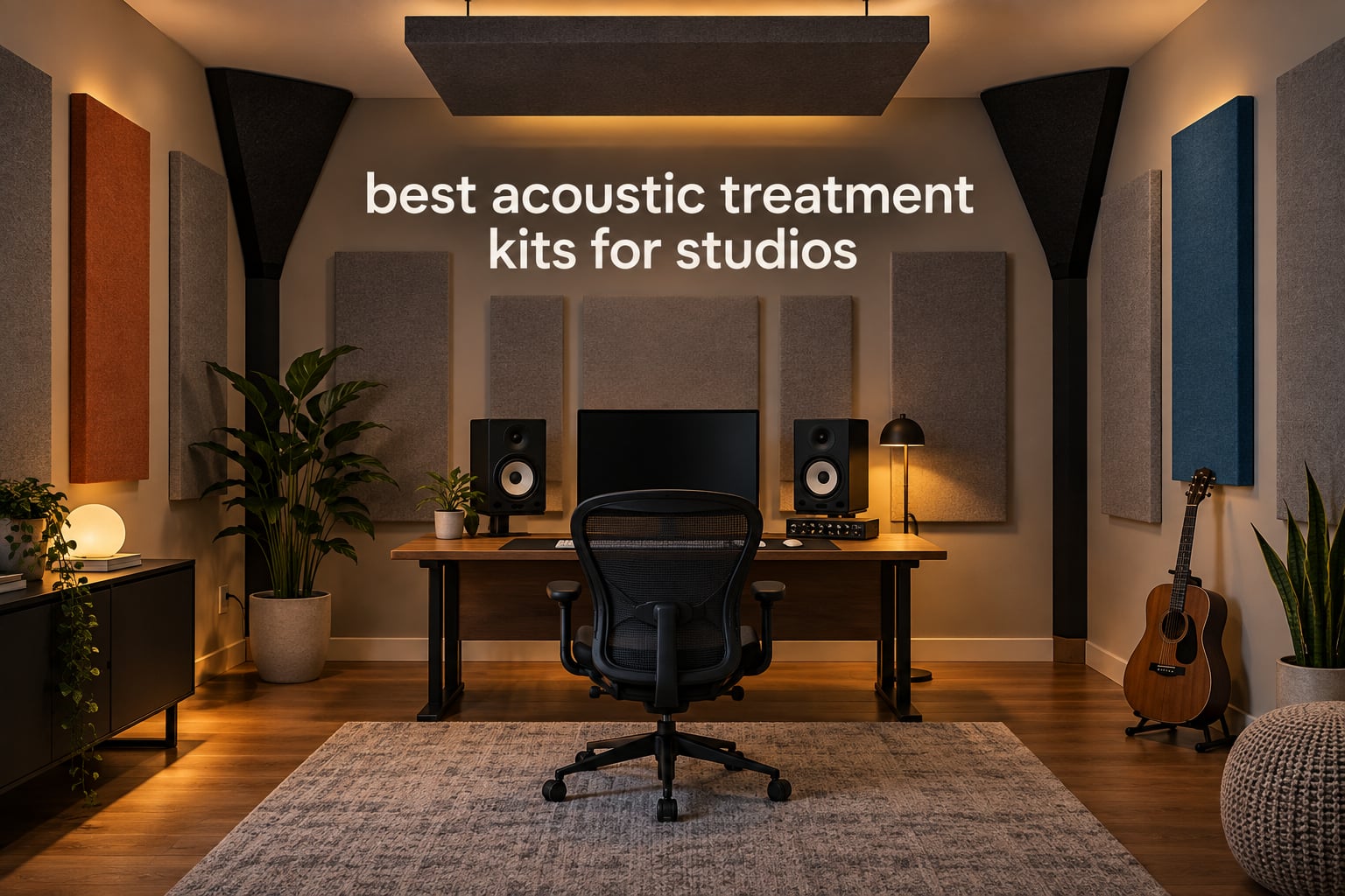 best acoustic treatment kits for studios