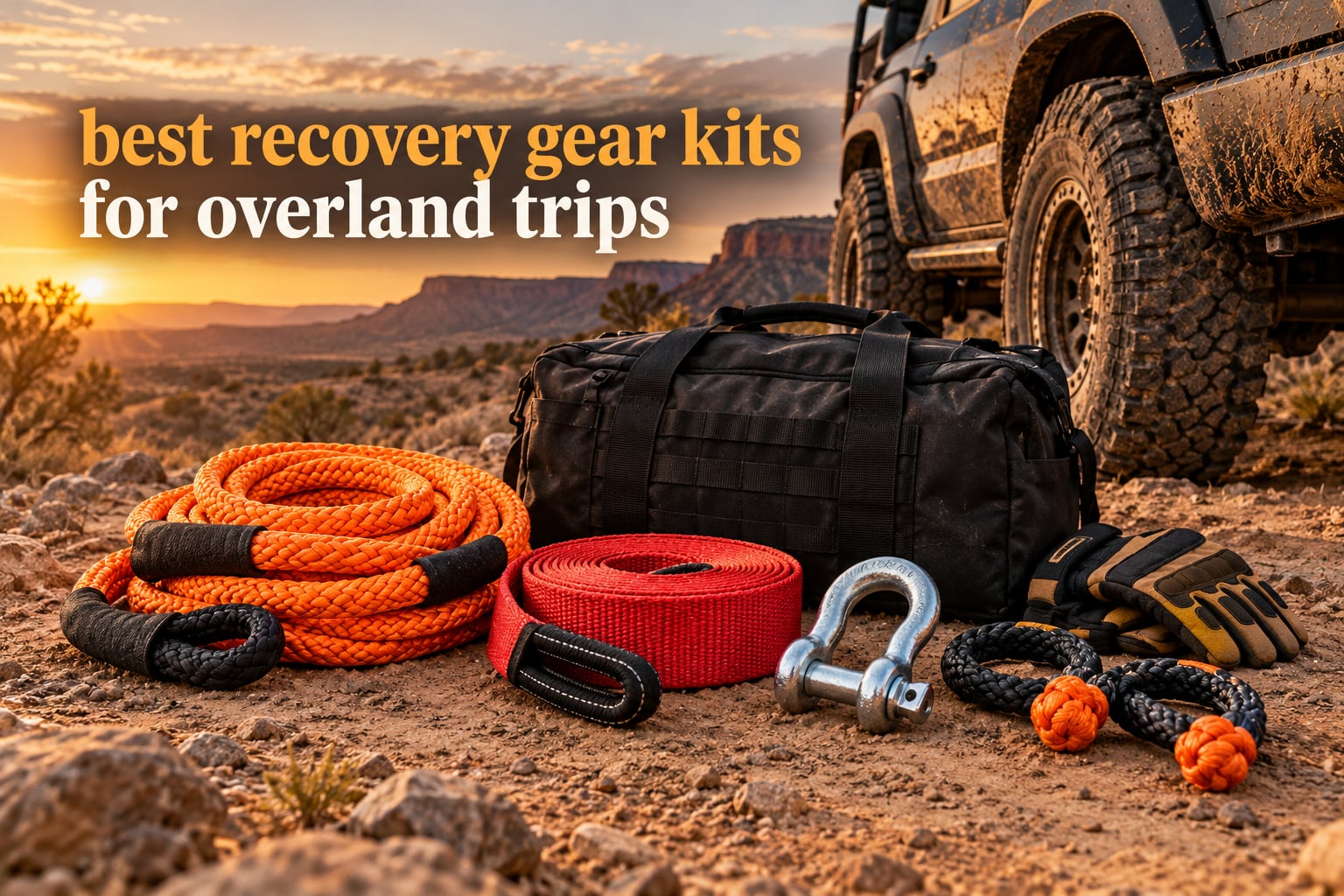 best recovery gear kits for overland trips