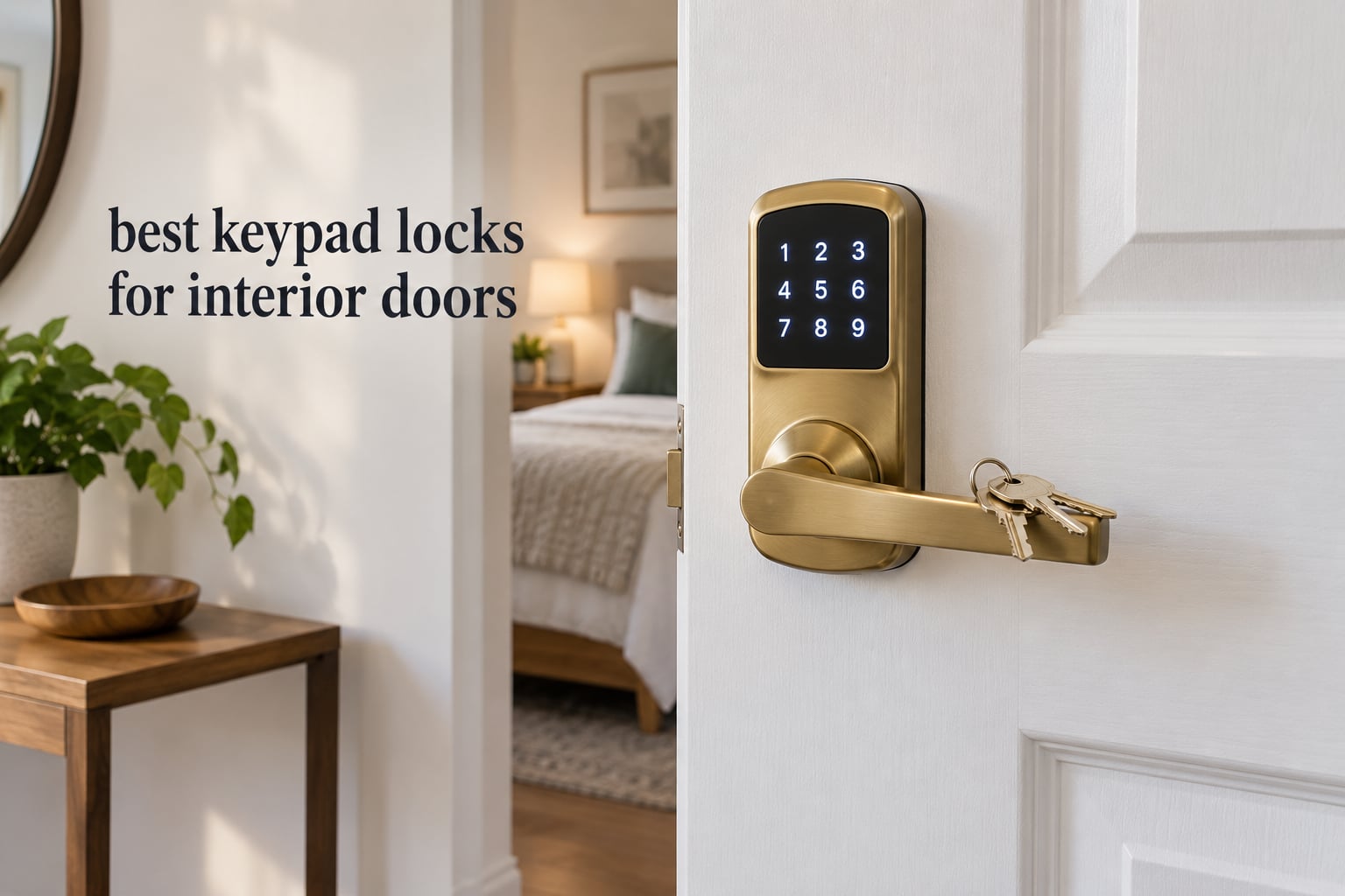 best keypad locks for interior doors