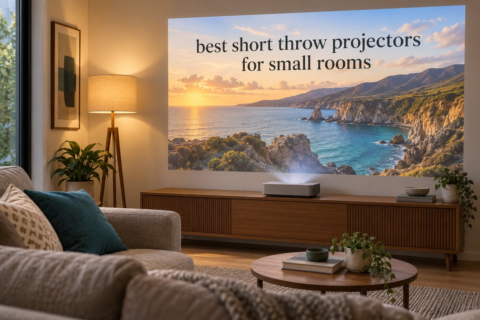 best short throw projectors for small rooms