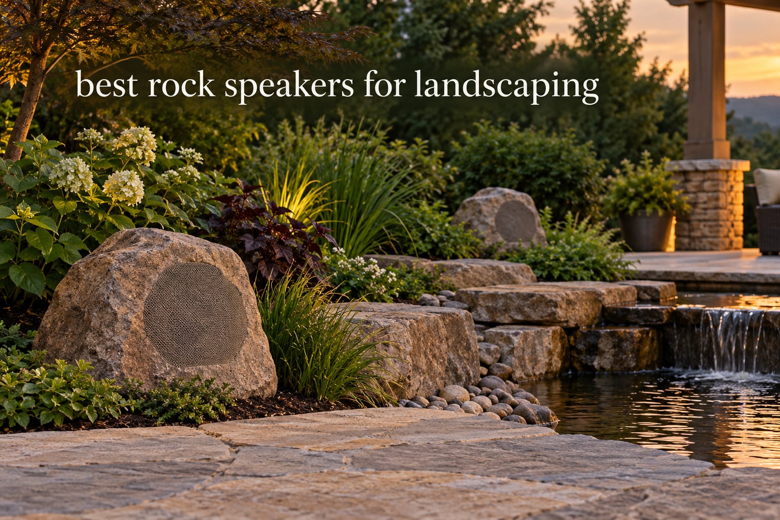 best rock speakers for landscaping