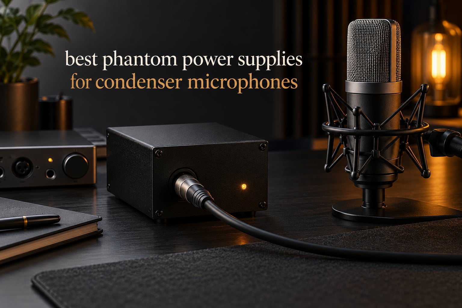 best phantom power supplies for condenser microphones